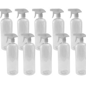 1 Litre Clear Plastic Bottle with Trigger